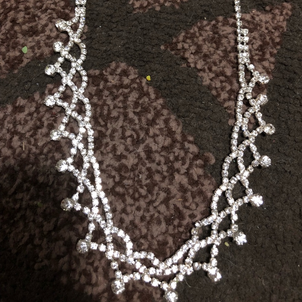 Crystal necklace from local sf store.
